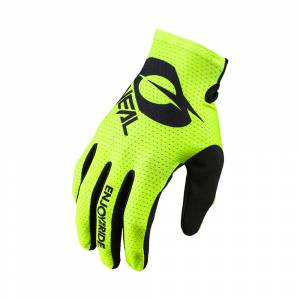 ONeal Matrix Stacked MX Gloves Neon Yellow