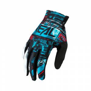 ONeal Matrix Ride Black Blue Motocross Gloves