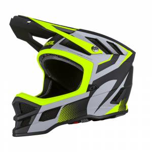 ONeal Blade Hyperlite IPX Oxyd Grey Neon Yellow Mountain Bike Helmet