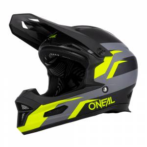 ONeal Fury Stage Black Neon Yellow Mountain Bike Helmet