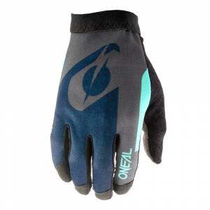 ONeal AMX Altitude Blue Cyan Motocross Gloves