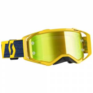 Scott Prospect Yellow Yellow Chrome Lens Motocross Goggles