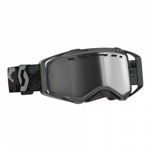 Scott Prospect Dark Grey Black Light Sensitive Grey Lens Enduro Goggles