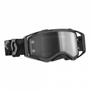 Scott Prospect Dark Grey Black Light Sensitive Grey Lens Sand Dust Motocross Goggles