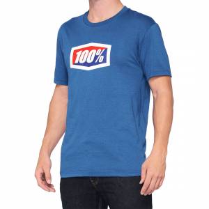 100% Official Blue T-Shirt