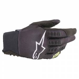 Alpinestars SMX-E Black Yellow Fluo Motocross Gloves