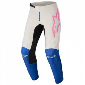 Alpinestars Fluid Tripple Blue Off White Pink Fluo Motocross Pants