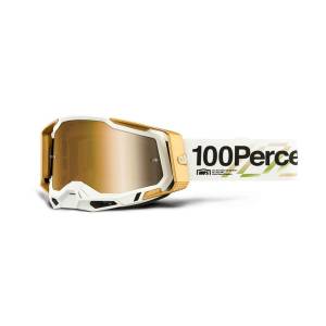 100% Racecraft 2 Goggles Succession / True Gold Mirror Lens