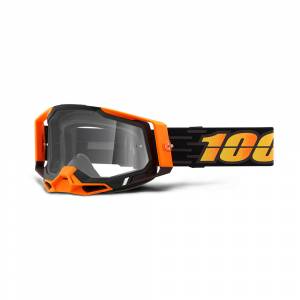 100% Racecraft 2 Costume 2 Clear Lens Motocross Goggles