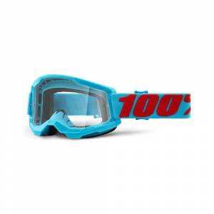 100% Strata 2 Summit Clear Lens Motocross Goggles