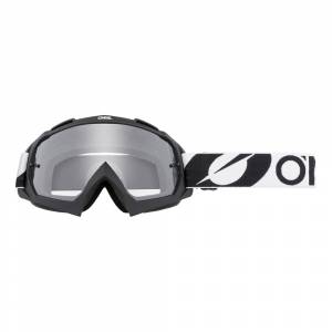 ONeal B-10 Twoface Black Clear Lens Motocross Goggles