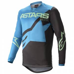 Alpinestars Racer Braap Ocean Blue Mint Motocross Jersey