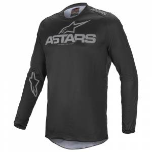 Alpinestars Fluid Graphite Black Grey Motocross Jersey