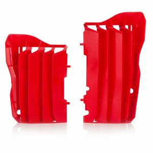 UFO Honda Radiator louvers CRF 450R (17-20) CRF 450RX (17-20) Red