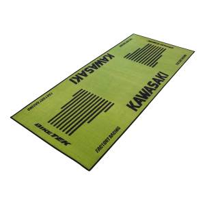 BikeTek Series 3 Kawasaki Logo Garage Mat