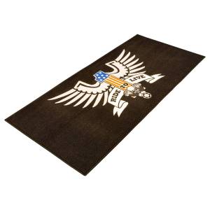 BikeTek Series 3 American Eagle Live To Ride Garage Mat 
