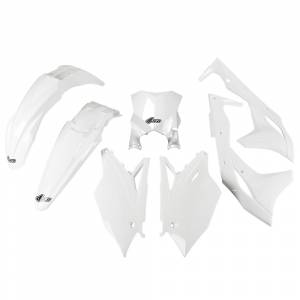 UFO Plastic Kit Kawasaki KXF 250 White