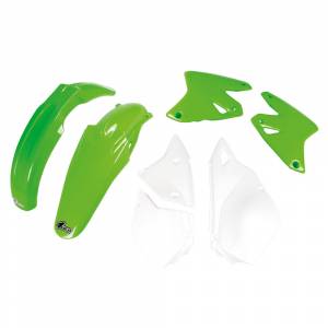 UFO Plastic Kit Kawasaki KLX 400 OEM