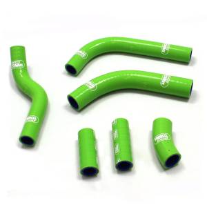 SamcoSport KAW-74-GN - Silicone Radiator Coolant Hose Kit