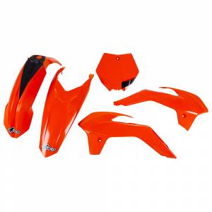 UFO Plastic Kit KTM SX 85 (13-17) Neon Orange