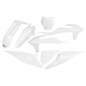 UFO KTM SX-SX-F 125-450 (19-22) White Replica Plastic Kit
