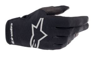 Alpinestars Radar Glove Black Brushedilver Motocross Adult Gloves