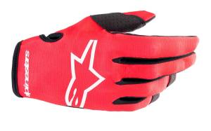 Alpinestars Radar Glove Mars Red White Motocross Adult Gloves