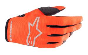 Alpinestars Radar Glove Hot Orange Black Motocross Adult Gloves