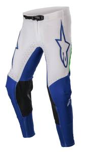 Alpinestars SuperTech Risen Blue Ray White Green Fluo Motocross Adult Pants 