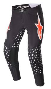 Alpinestars SuperTech North Black Neon Red Motocross Adult Pants 