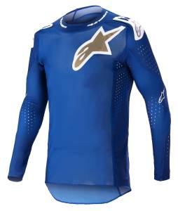 Alpinestars SuperTech Bruin UCLA Blue Brushed Gold Motocross Adult Jersey 