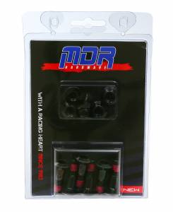 MDR Sprocket Bolts + Nut Set 6 M8 x 30mm