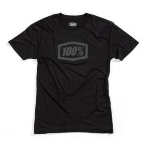 100% Essential Tech Black Grey T-Shirt