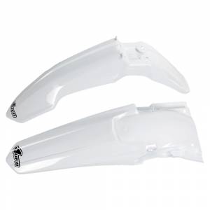 UFO Fender Kit RMZ 250 (White)