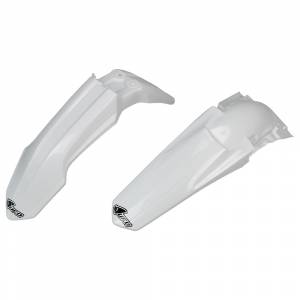 UFO Fender Kit RMZ 250 (White)