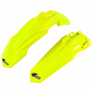 UFO Honda CRF 250R (18-21) CRF 250RX (19-21) CRF 450R/RX (17-20) Neon Yellow Fenders Kit