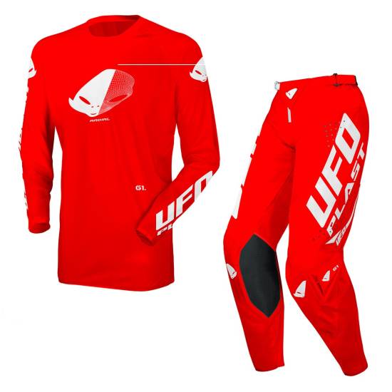 Motocross Radial pants red - Ufo Plast